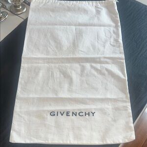 Givenchy Cream Dust Bag with Logo